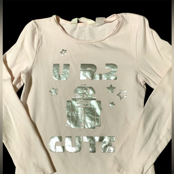 Girls R2-D2 Star Wars droid shirt - Picture 2 of 4